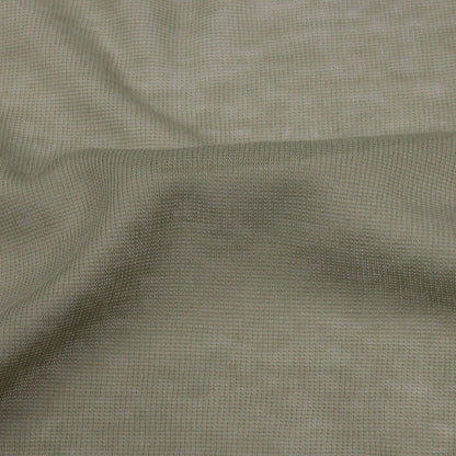 Famous Designer Light Sage Lightweight Cotton Interlock Knit Detail