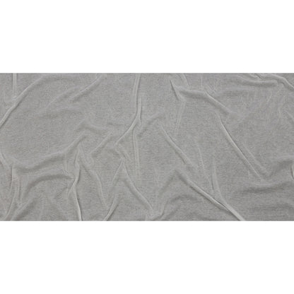 Famous Designer White Lightweight Cotton Interlock Knit Full