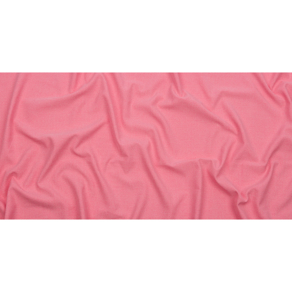 Heathered Hot Pink Cationic Polyester Stretch Twill Full