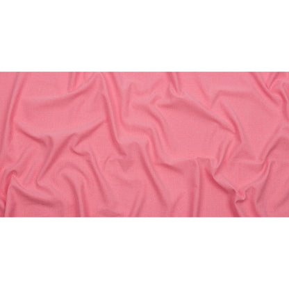 Heathered Hot Pink Cationic Polyester Stretch Twill Full