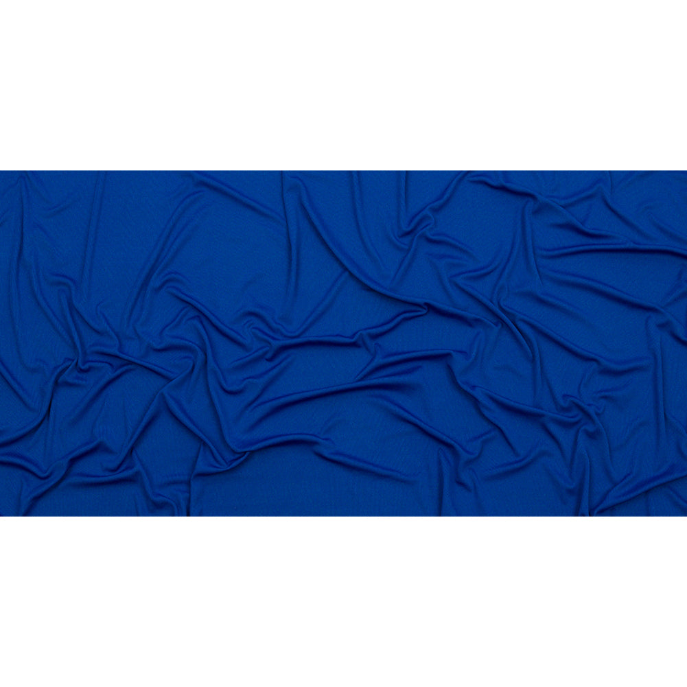 Metro Blue Stretch Polyester 1x1 Rib Knit Full