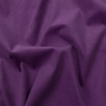 Featherwale Cotton Corduroy - Aubergine - Dawn Collection