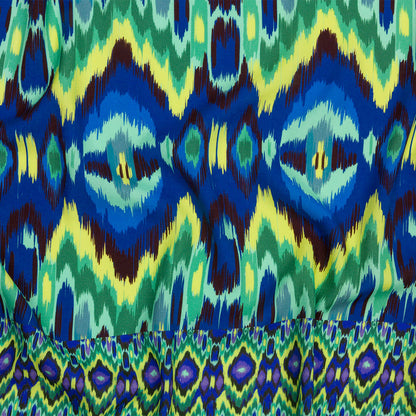 Mood Exclusive Peacock Parade Stretch Sustainable Rayon Batiste