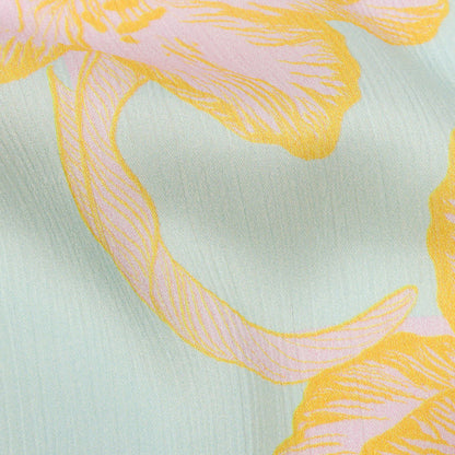 Mood Exclusive Nymphaea Crinkled Polyester Charmeuse Detail