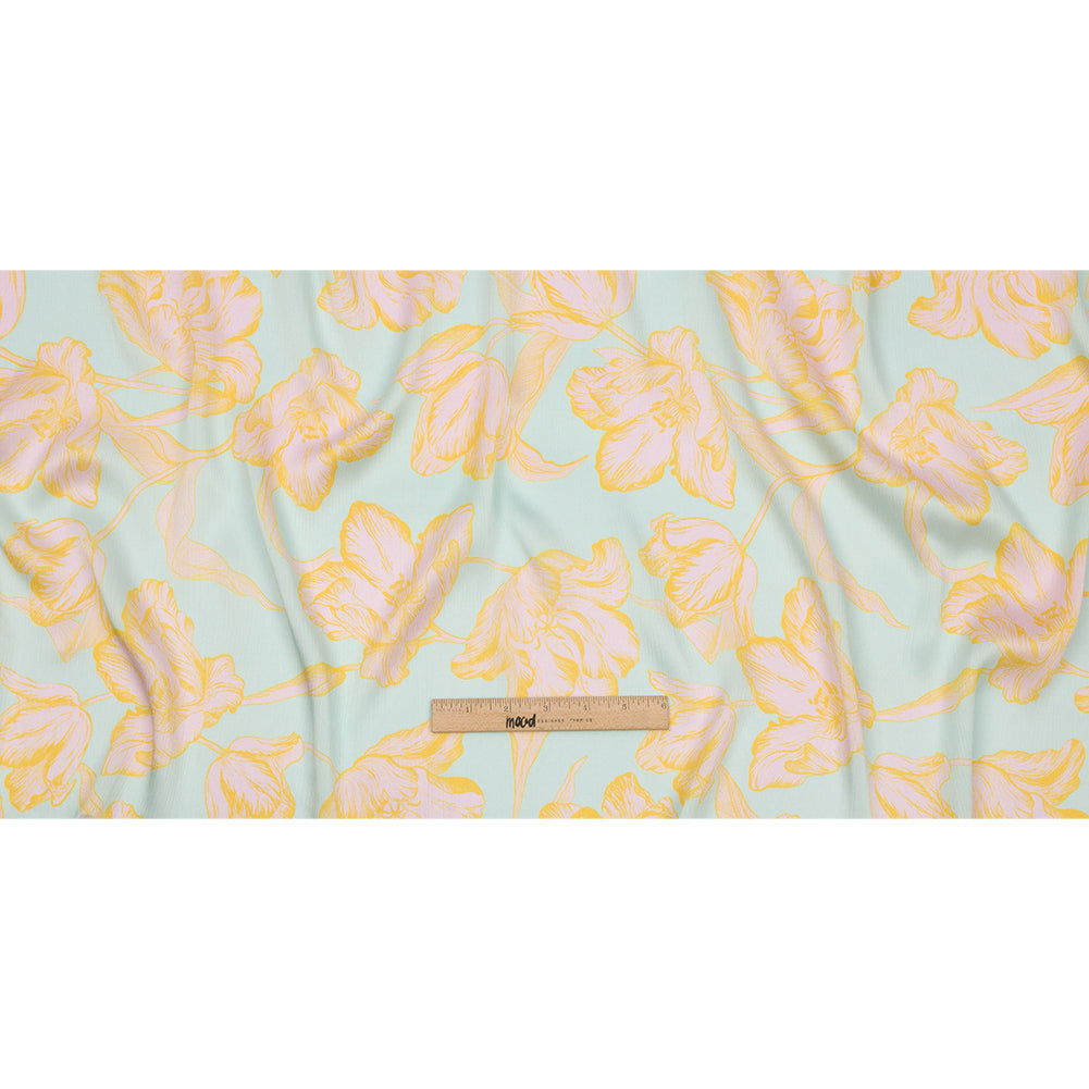 Mood Exclusive Nymphaea Crinkled Polyester Charmeuse Full