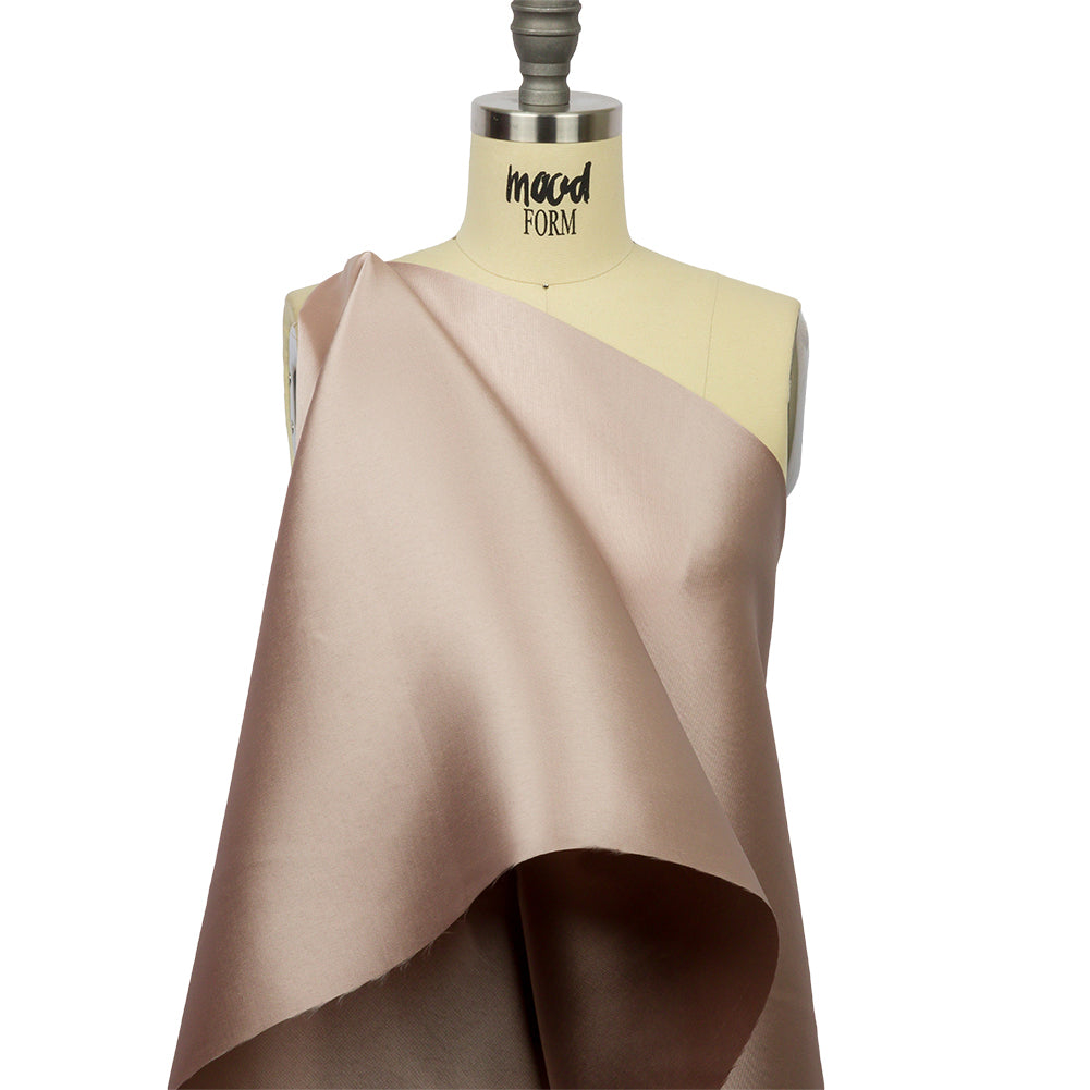 Polyester Mikado - Taupe - Nicolette Collection - Drape