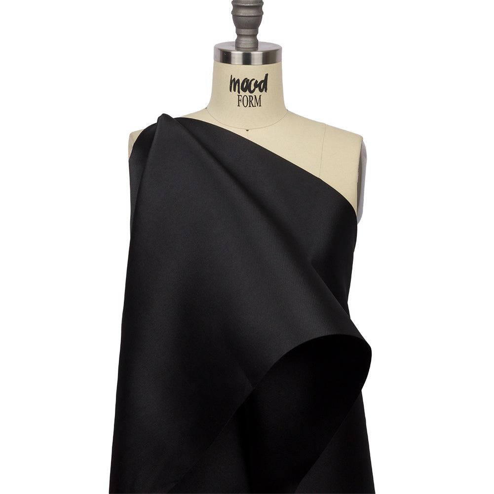 Polyester Mikado - Black - Nicolette Collection