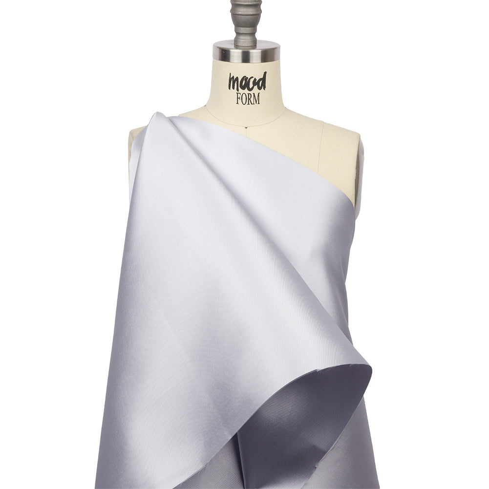 Polyester Mikado - Silver - Nicolette Collection - Drape