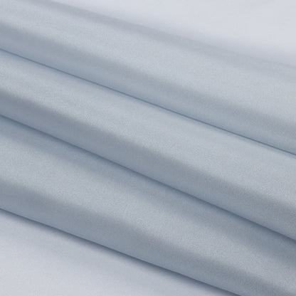 Polyester Twill Organdy - Shimmering Dusty Blue - Quinn Collection