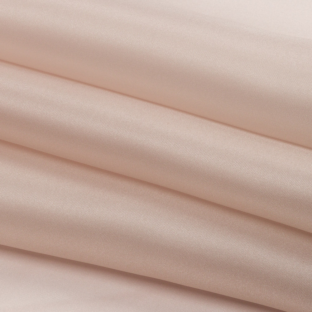 Polyester Twill Organdy - Shimmering Tan - Quinn Collection - Folded