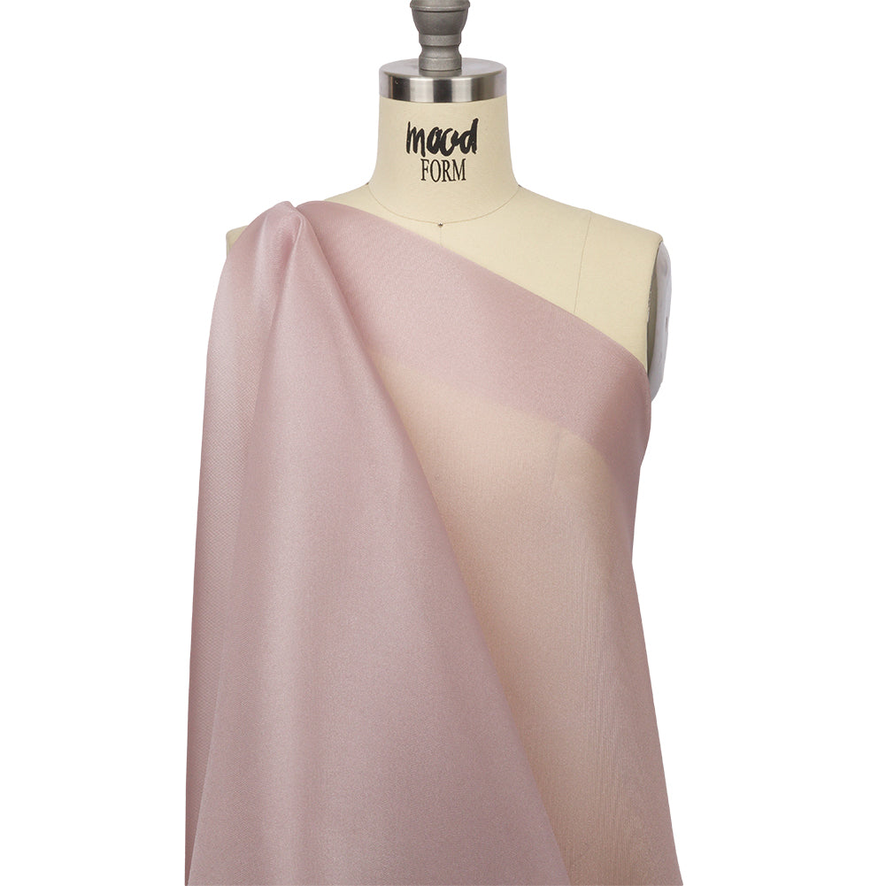 Polyester Twill Organdy - Shimmering Mauve - Quinn Collection