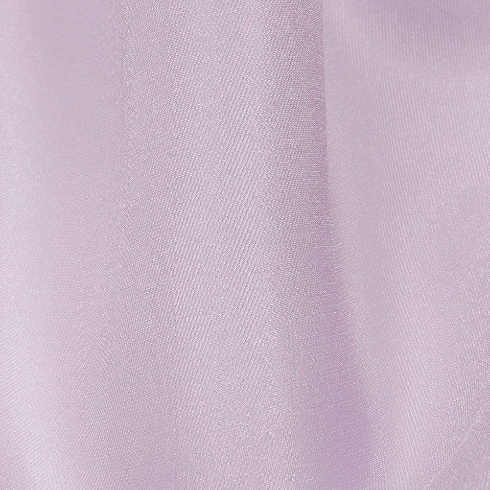 Polyester Twill Organdy - Shimmering Lilac - Quinn Collection - Detail