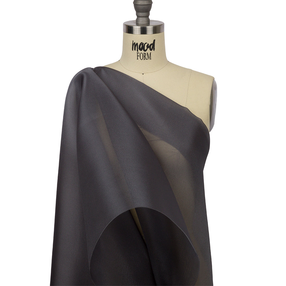Polyester Twill Organdy - Shimmering Stone - Quinn Collection - Drape