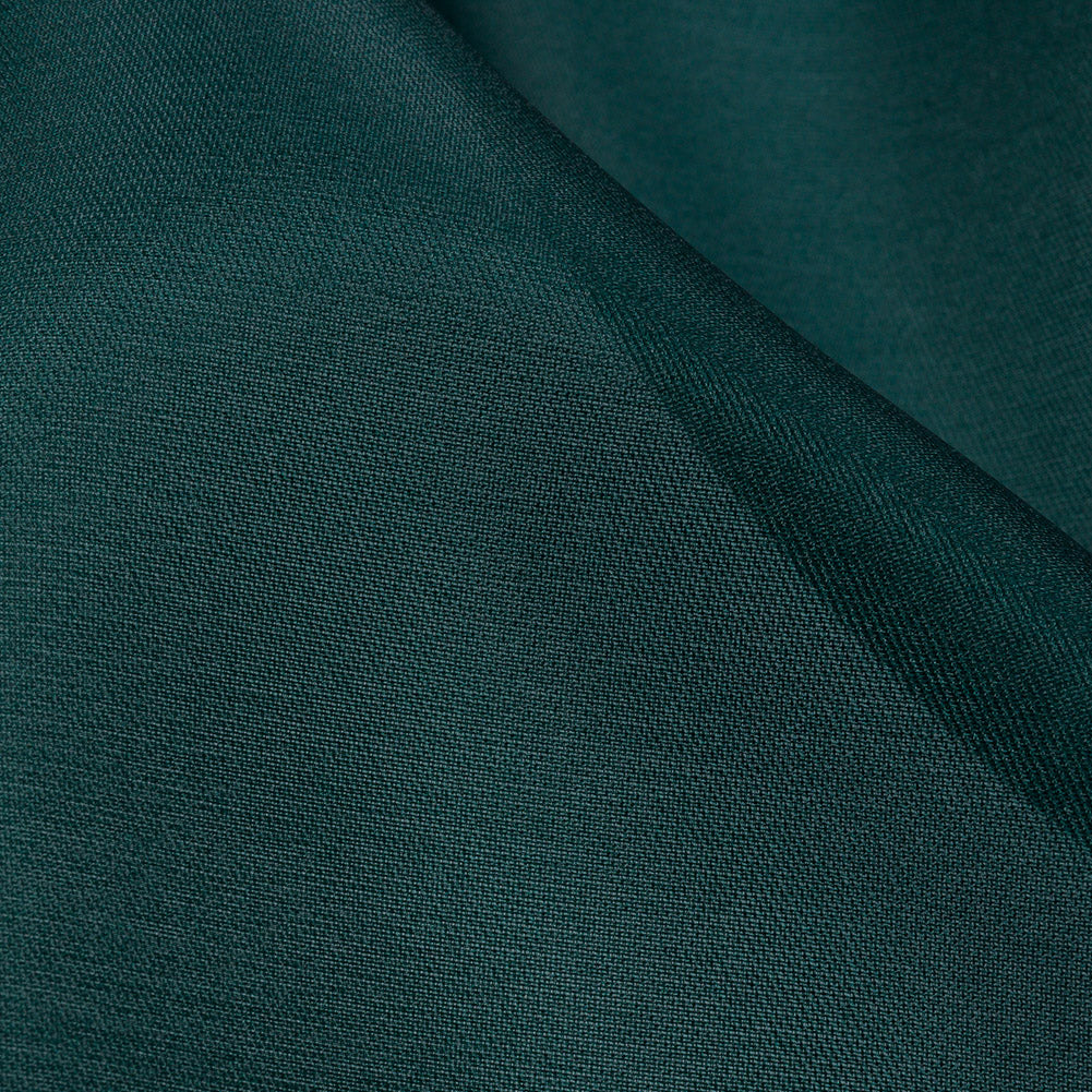 Polyester Twill Organdy - Shimmering Forest Green - Quinn Collection