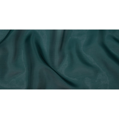 Polyester Twill Organdy - Shimmering Forest Green - Quinn Collection