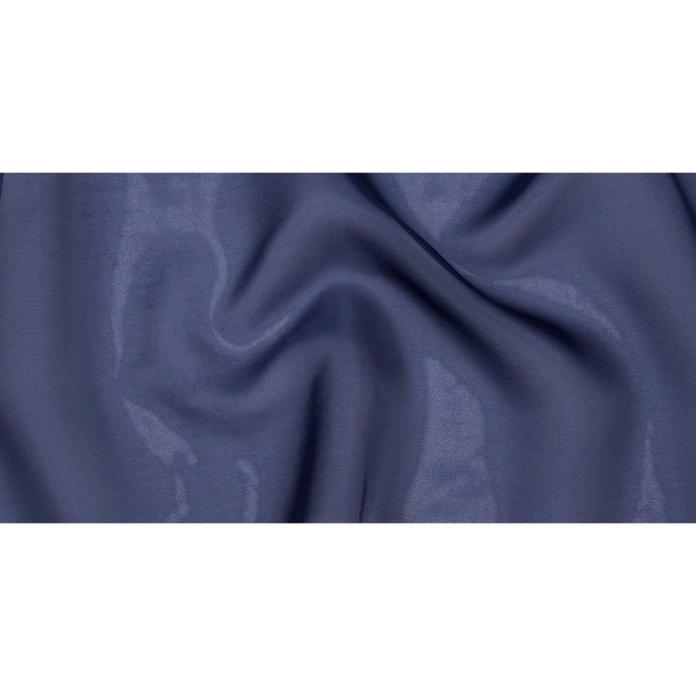 Polyester Twill Organdy - Shimmering Navy - Quinn Collection - Full