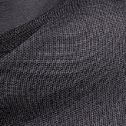 Polyester Twill Organdy - Shimmering Black - Quinn Collection
