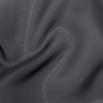Polyester Twill Organdy - Shimmering Black - Quinn Collection