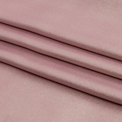 Ultra-Smooth Polyester Georgette with Foiling - Rose and Gold - Valeria Collection