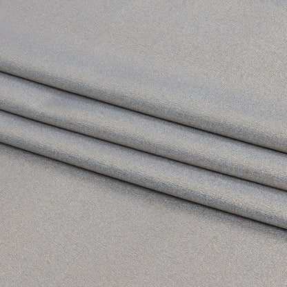 Stretch Polyester Crepe with Gold Foiling - Baby Blue - Devyn Collection
