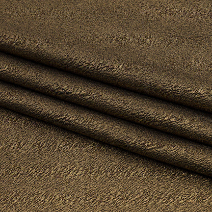 Stretch Polyester Crepe with Gold Foiling - Black - Devyn Collection