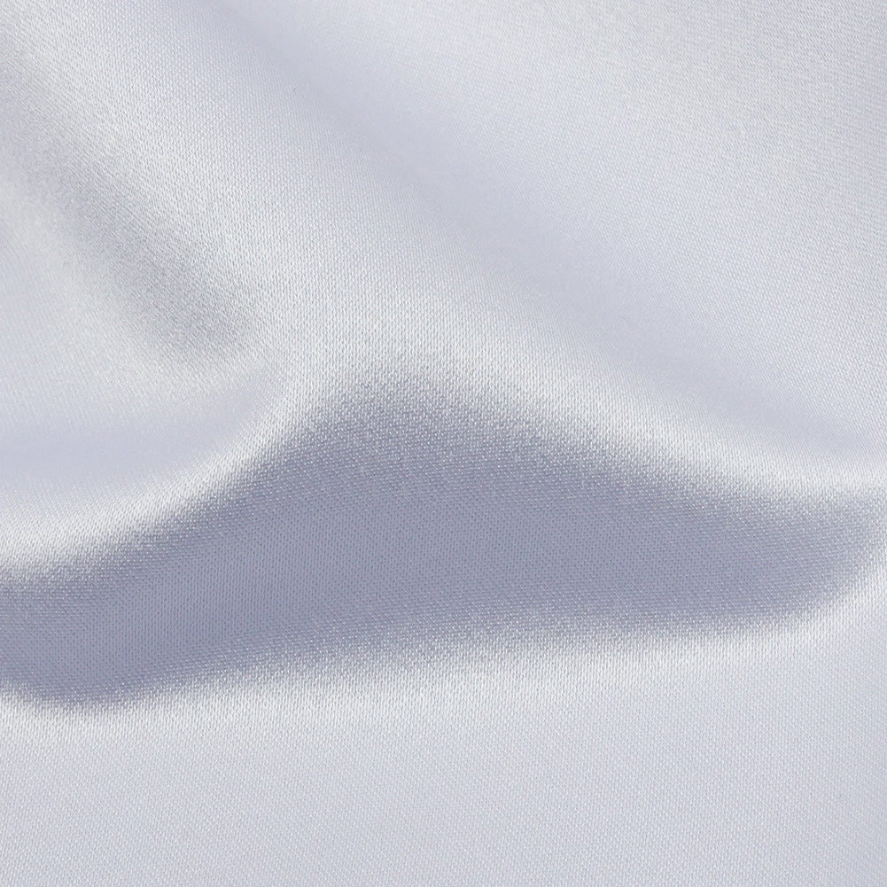 Polyester Duchess Satin - White - Dominique Collection - Detail
