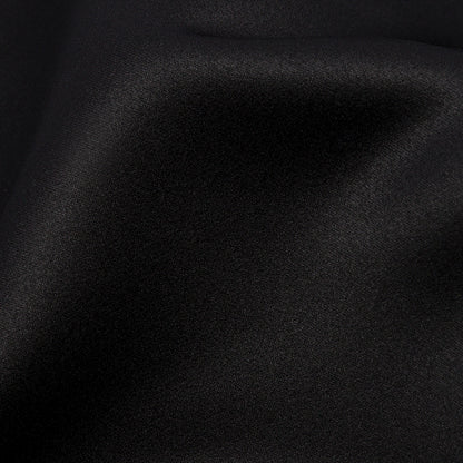 Polyester Duchess Satin - Black - Dominique Collection