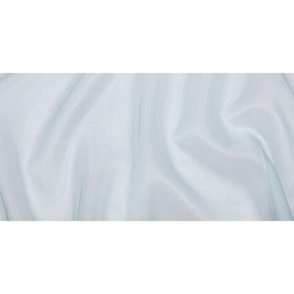 Polyester Mesh Organza with Gold Glitter - Sky Blue - Starlight Collection