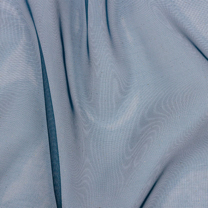 Polyester Mesh Organza with Gold Glitter - Navy - Starlight Collection
