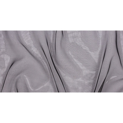 Polyester Mesh Organza with Gold Glitter - Black - Starlight Collection
