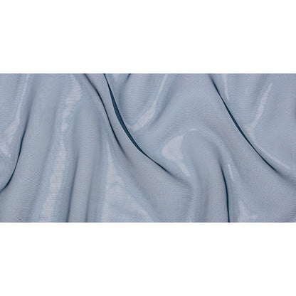 Polyester Mesh Organza with Silver Glitter - Navy - Starlight Collection