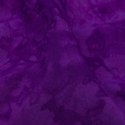Island Batiks Foundation Basics Purple Abstract Quilting Cotton