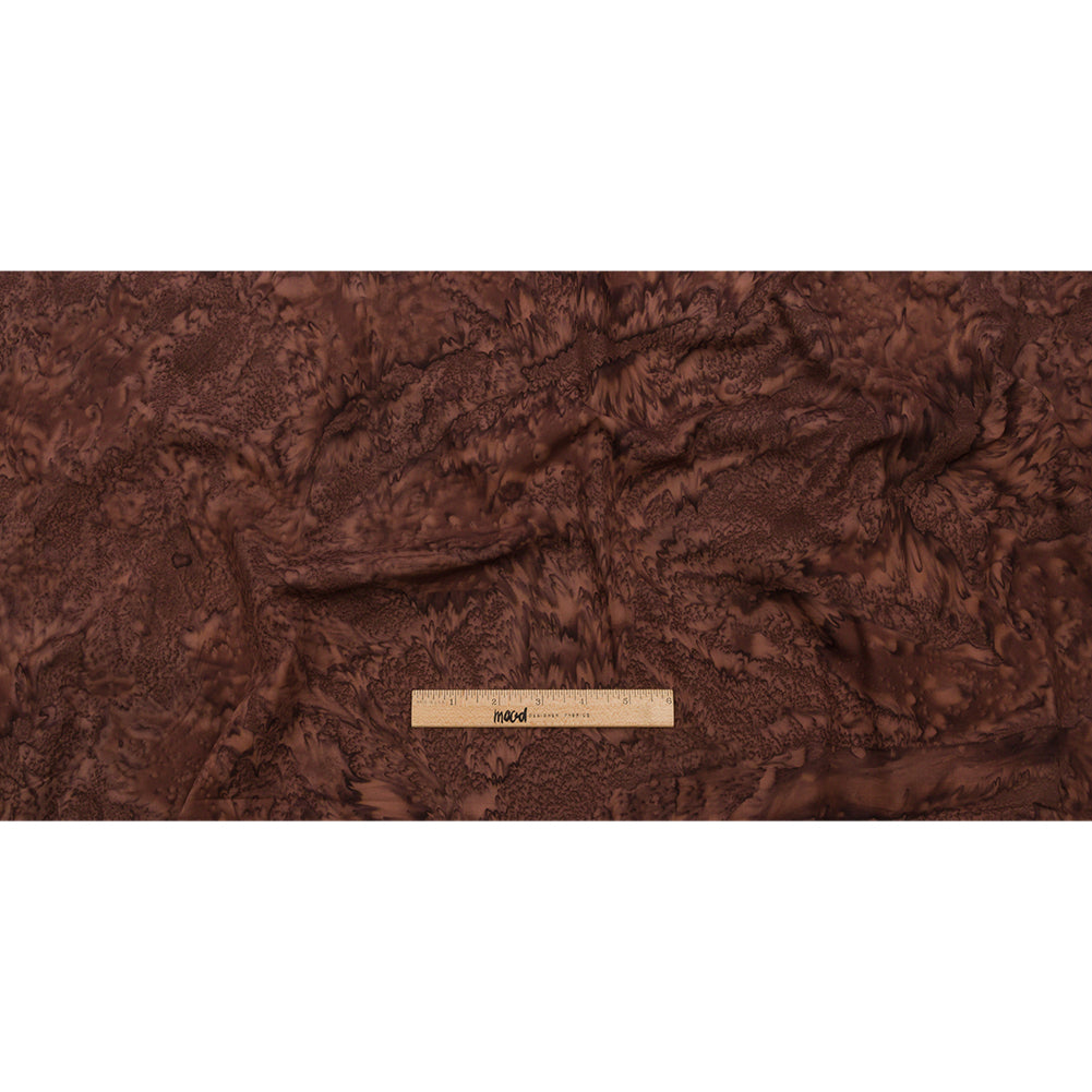 Island Batiks Foundation Basics Coffee Abstract Quilting Cotton