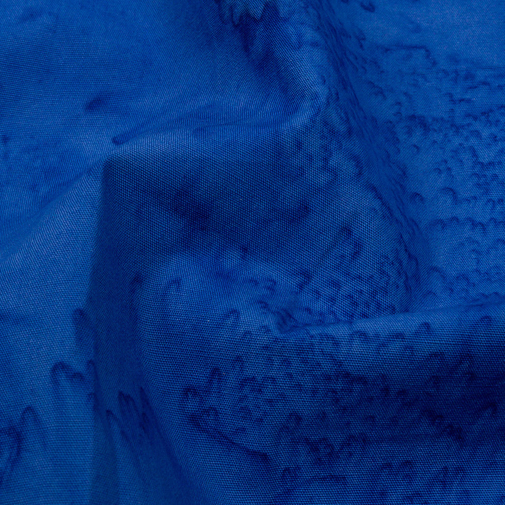 Island Batiks Foundation Basics Blueberry Abstract Quilting Cotton - Detail