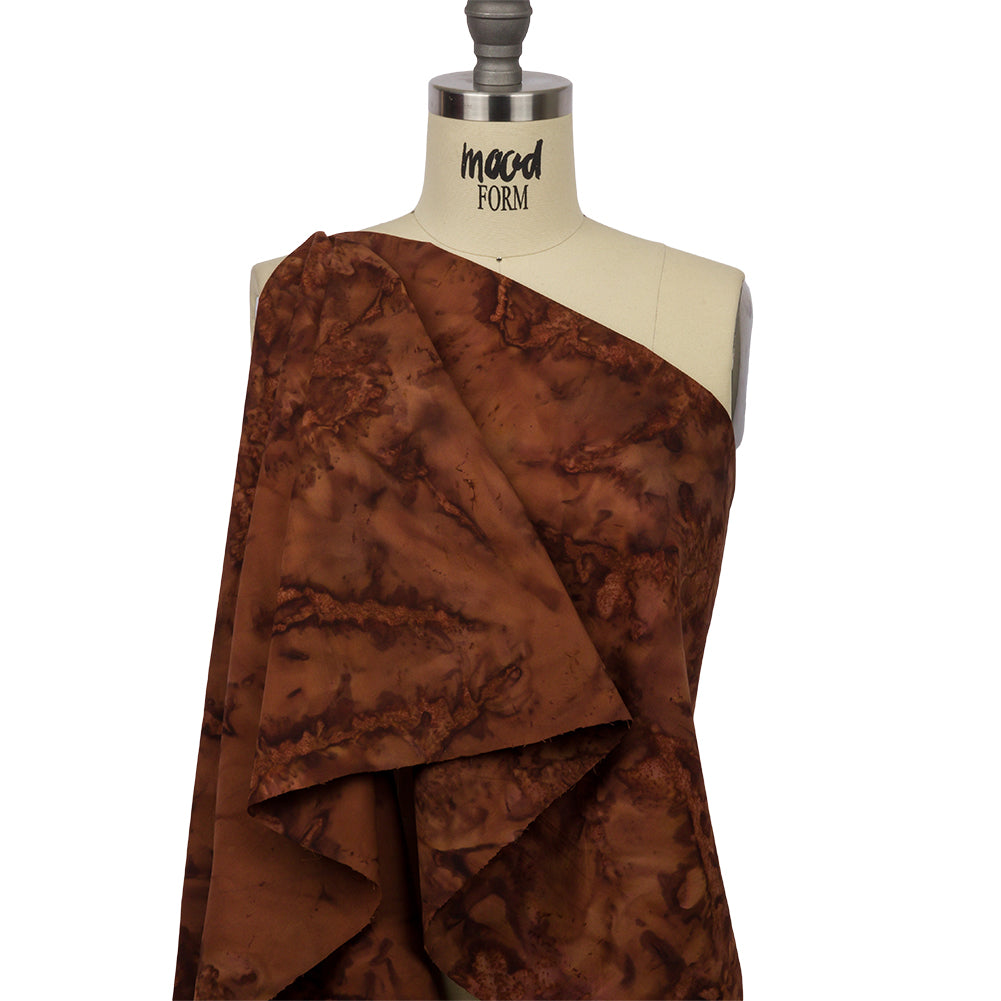 Island Batiks Foundation Basics Brownie Abstract Quilting Cotton