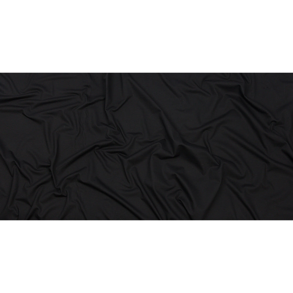 Black Stretch Rayon Jersey Full