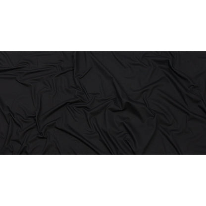 Black Stretch Rayon Jersey Full
