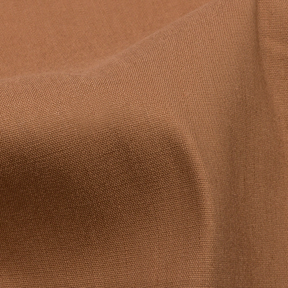 Stretch Linen Woven - Camel - Asturias Collection
