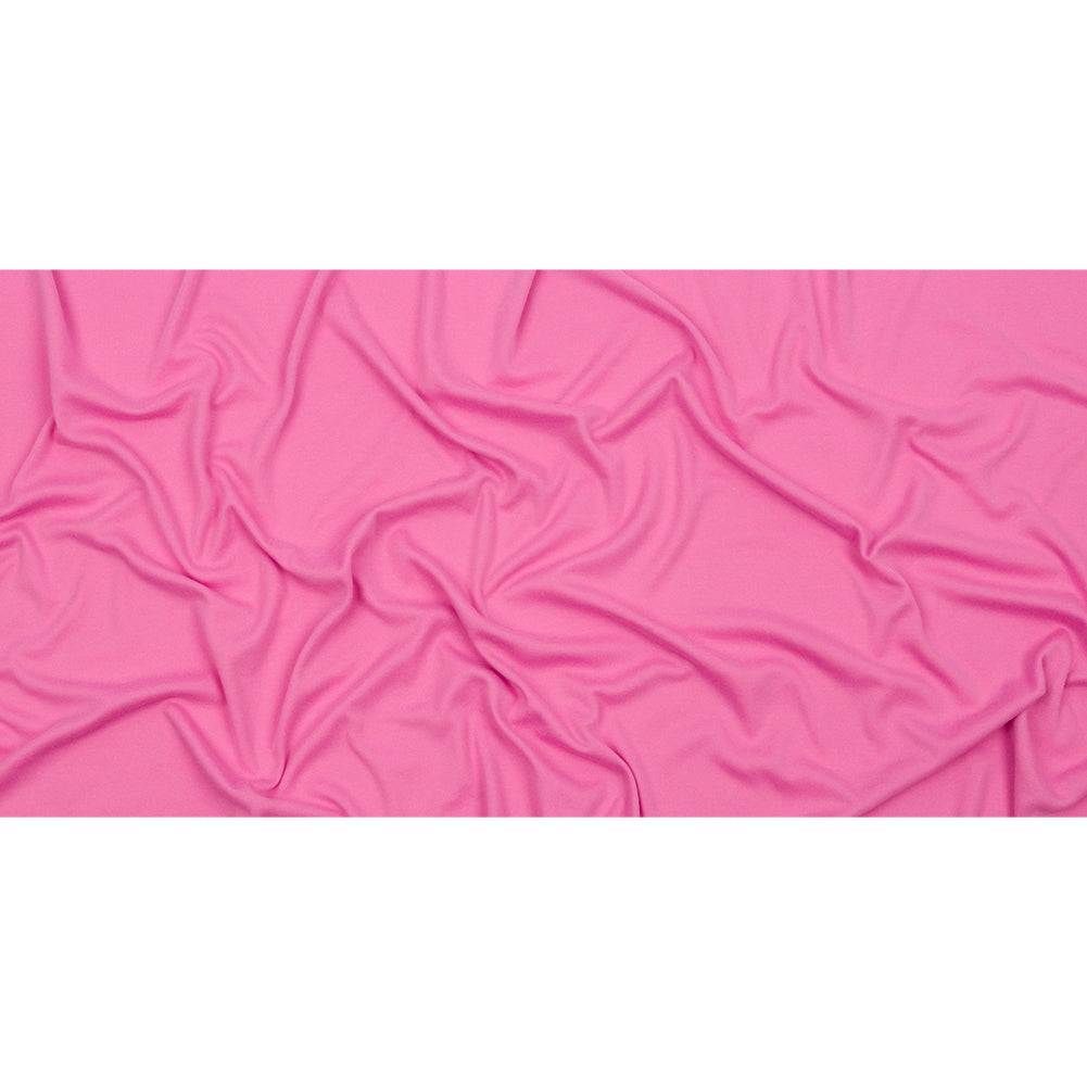 Pink Recycled Polyester Interlock Knit Full