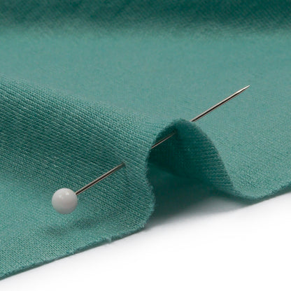 Green Recycled Polyester Interlock Knit Detail