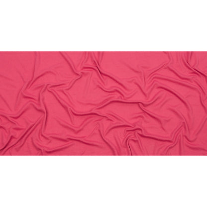 Soft Red Recycled Polyester Interlock Knit Full