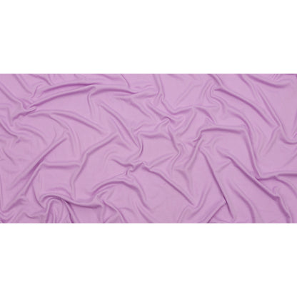 Lavender Recycled Polyester Interlock Knit Full