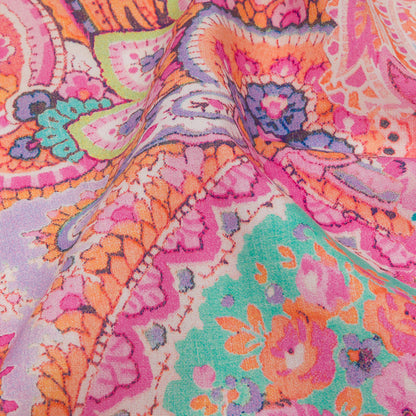 Mood Exclusive Paisley Pantomime Cotton Poplin Detail