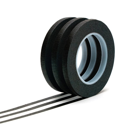 Sticky Draping Tape by Mood - Black - 3 Rolls, 5mm x 50ft