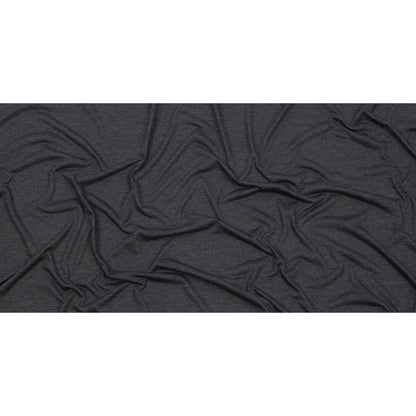 Dark Gray Heathered Polyester Jersey Full