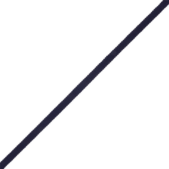 Navy Petersham Grosgrain Ribbon - 0.25"