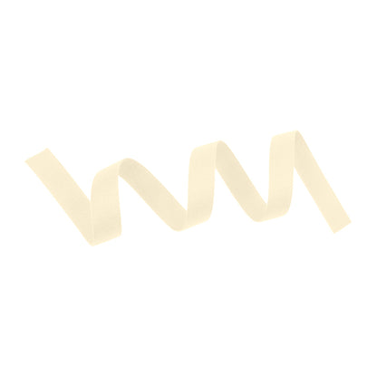 Tilly Ivory Pearl Herringbone Cotton Twill Tape - 15mm Detail