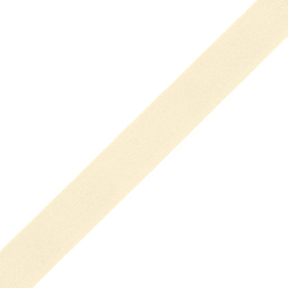 Tilly Ivory Pearl Herringbone Cotton Twill Tape - 15mm