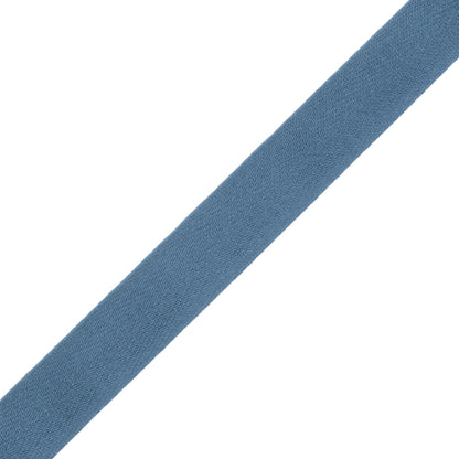 Tilly Mineral Gray Herringbone Cotton Twill Tape - 15mm