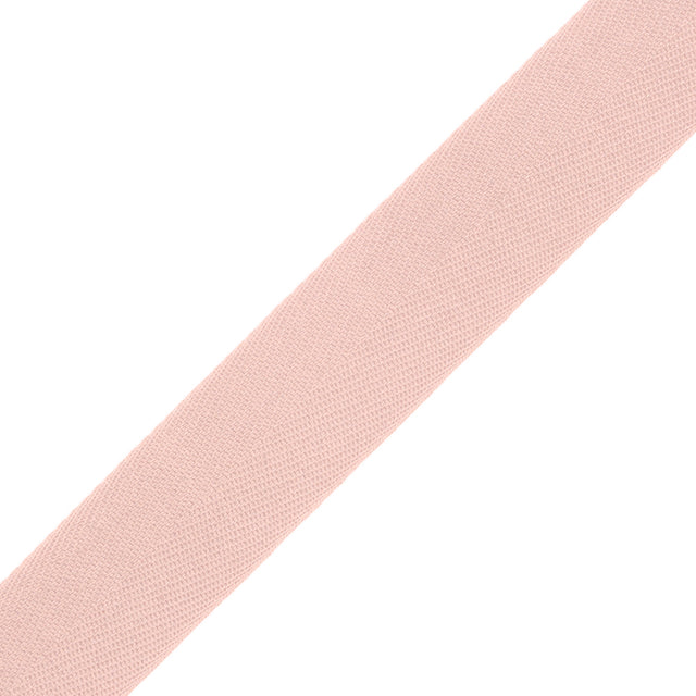 Tilly Tourmaline Mauve Herringbone Cotton Twill Tape - 20mm
